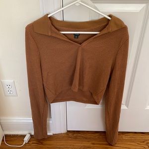 Crop top sweater